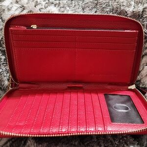 Unbranded RED wallet (HUGE)